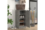 vidaXL 811416 Shoe Cabinet Concrete Grey 30x35x70cm Engineered Wood vidaXL 811416 Shoe Cabinet Concrete Grey 30x35x70cm Engineered Wood