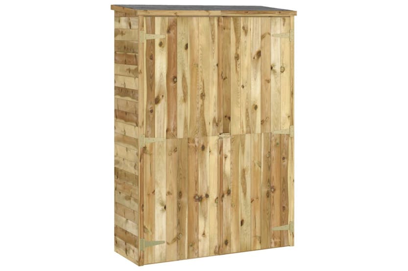 vidaXL 318196 Garden Tool Shed 123x45x171cm Impregnated Solid Wood Pine vidaXL 318196 Garden Tool Shed 123x45x171cm Impregnated Solid Wood Pine