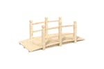 vidaXL 363355 Garden Bridge With Railings 150x67x56cm Solid Wood Spruce vidaXL 363355 Garden Bridge With Railings 150x67x56cm Solid Wood Spruce
