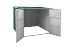 vidaXL 46253 Garden Shed Green 195x198x159cm Galvanised Steel vidaXL 46253 Garden Shed Green 195x198x159cm Galvanised Steel