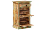 vidaXL 243974 4-layer Shoe Cabinet With Drawer Solid Reclaimed Wood vidaXL 243974 4-layer Shoe Cabinet With Drawer Solid Reclaimed Wood