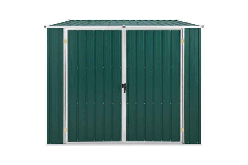 vidaXL 46253 Garden Shed Green 195x198x159cm Galvanised Steel vidaXL 46253 Garden Shed Green 195x198x159cm Galvanised Steel