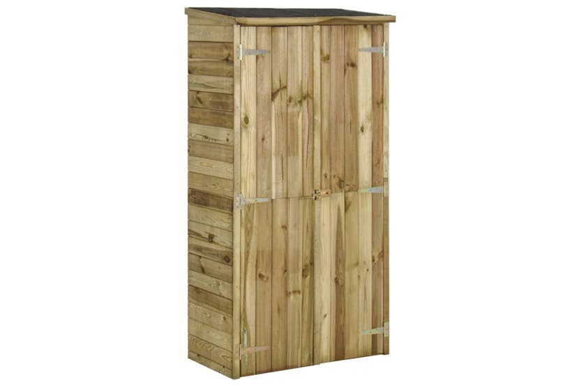 vidaXL 45138 Garden Tool Storage Shed Pinewood 85x48x177cm vidaXL 45138 Garden Tool Storage Shed Pinewood 85x48x177cm
