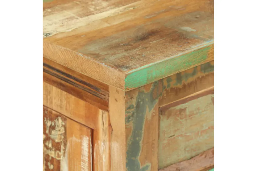 vidaXL 243974 4-layer Shoe Cabinet With Drawer Solid Reclaimed Wood vidaXL 243974 4-layer Shoe Cabinet With Drawer Solid Reclaimed Wood