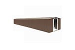 vidaXL 47039 Garden Shed Brown 257x990x181cm Galvanised Steel vidaXL 47039 Garden Shed Brown 257x990x181cm Galvanised Steel