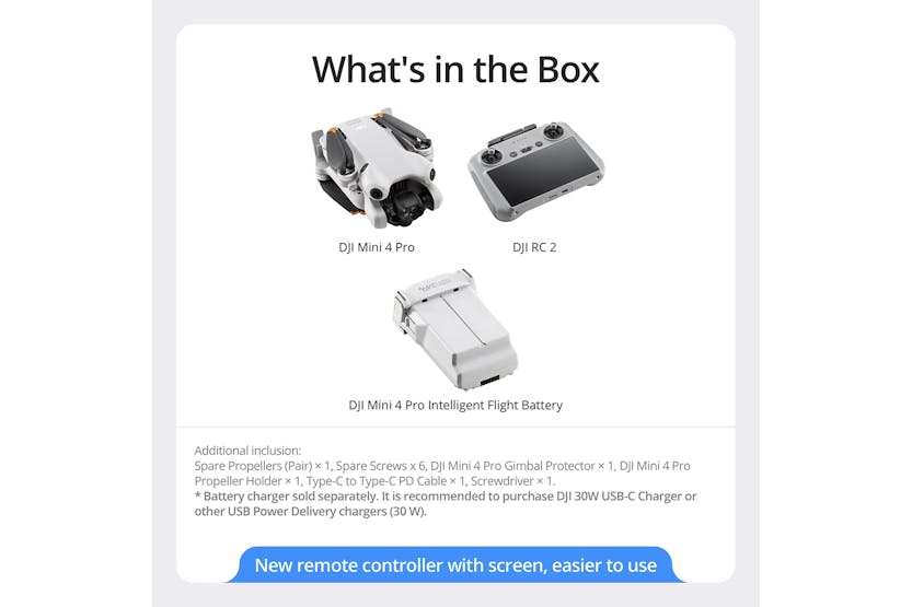 DJI Mini 4 Pro RC 2 DJI Mini 4 Pro RC 2