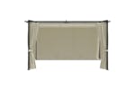 vidaXL 3053420 Gazebo 4x3 M Cream vidaXL 3053420 Gazebo 4x3 M Cream