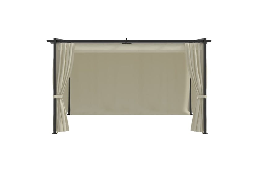 vidaXL 3053420 Gazebo 4x3 M Cream vidaXL 3053420 Gazebo 4x3 M Cream