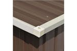 vidaXL 47035 Garden Shed Brown 257x779x181cm Galvanised Steel vidaXL 47035 Garden Shed Brown 257x779x181cm Galvanised Steel