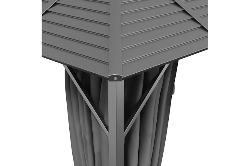 vidaXL 315252 Gazebo With Sidewalls&double Roof 3x3 M Anthracite vidaXL 315252 Gazebo With Sidewalls&double Roof 3x3 M Anthracite