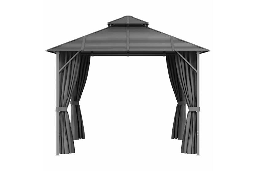 vidaXL 315252 Gazebo With Sidewalls&double Roof 3x3 M Anthracite vidaXL 315252 Gazebo With Sidewalls&double Roof 3x3 M Anthracite