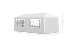 vidaXL 90336 Party Tent 3x6 M White vidaXL 90336 Party Tent 3x6 M White
