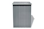 vidaXL 42983 Garden Storage Shed Grey Metal 204x132x186cm vidaXL 42983 Garden Storage Shed Grey Metal 204x132x186cm