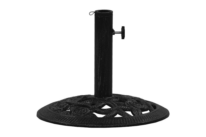 vidaXL 317755 Umbrella Base Black 40x40x32cm Cast Iron vidaXL 317755 Umbrella Base Black 40x40x32cm Cast Iron