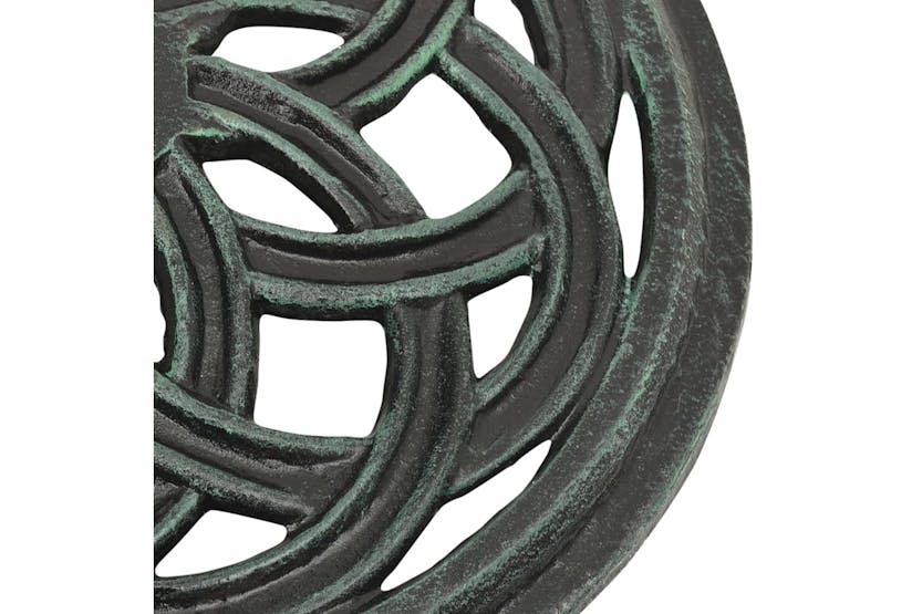 vidaXL 317756 Umbrella Base Green 44x44x31cm Cast Iron vidaXL 317756 Umbrella Base Green 44x44x31cm Cast Iron