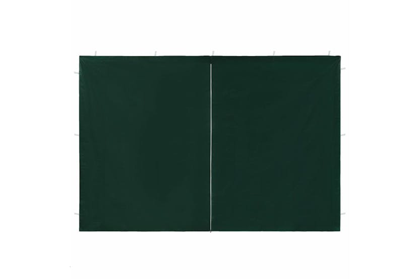 vidaXL 45130 Party Tent Doors 2 Pcs With Zipper Green vidaXL 45130 Party Tent Doors 2 Pcs With Zipper Green