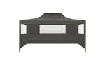vidaXL 44973 Foldable Tent With 3 Walls 3x4.5 M Anthracite vidaXL 44973 Foldable Tent With 3 Walls 3x4.5 M Anthracite