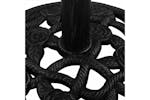 vidaXL 317755 Umbrella Base Black 40x40x32cm Cast Iron vidaXL 317755 Umbrella Base Black 40x40x32cm Cast Iron