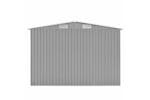vidaXL 143345 Garden Shed 257x392x181cm Metal Grey vidaXL 143345 Garden Shed 257x392x181cm Metal Grey