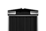 vidaXL 143354 Garden Shed 257x580x181cm Metal Anthracite vidaXL 143354 Garden Shed 257x580x181cm Metal Anthracite