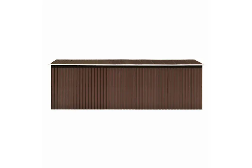 vidaXL 143355 Garden Shed 257x580x181cm Metal Brown vidaXL 143355 Garden Shed 257x580x181cm Metal Brown