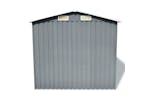 vidaXL 42983 Garden Storage Shed Grey Metal 204x132x186cm vidaXL 42983 Garden Storage Shed Grey Metal 204x132x186cm
