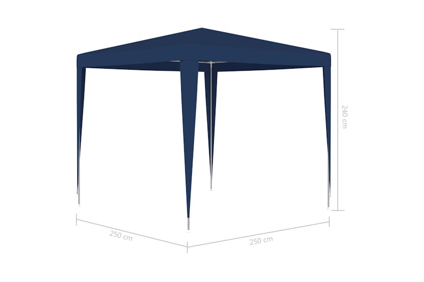 vidaXL 48502 Party Tent 2.5x2.5 M Blue vidaXL 48502 Party Tent 2.5x2.5 M Blue