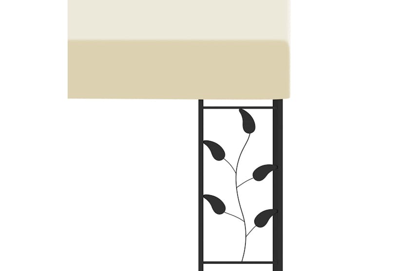 vidaXL 47998 Wall-mounted Gazebo 4x3x2.5 M Cream vidaXL 47998 Wall-mounted Gazebo 4x3x2.5 M Cream