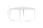 vidaXL 48498 Party Tent 4x4 M White vidaXL 48498 Party Tent 4x4 M White