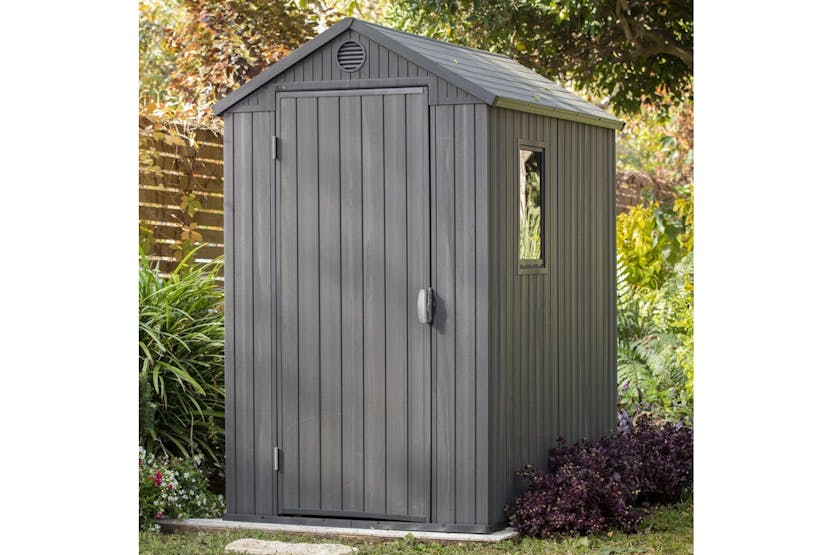 Keter 432439 Garden Shed Darwin 46 Grey Woodlook Keter 432439 Garden Shed Darwin 46 Grey Woodlook