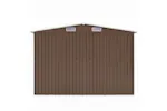 vidaXL 143355 Garden Shed 257x580x181cm Metal Brown vidaXL 143355 Garden Shed 257x580x181cm Metal Brown