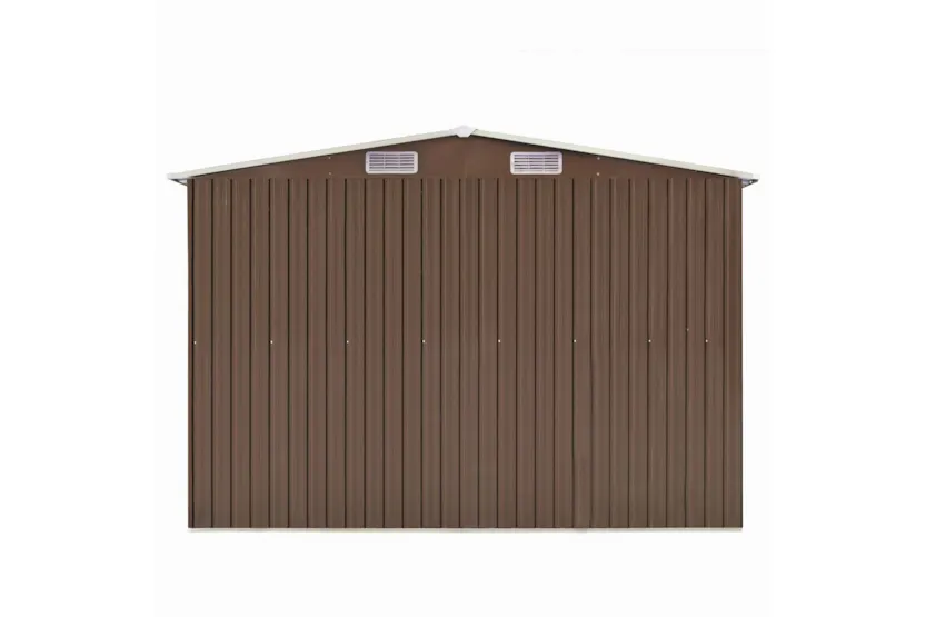 vidaXL 143355 Garden Shed 257x580x181cm Metal Brown vidaXL 143355 Garden Shed 257x580x181cm Metal Brown