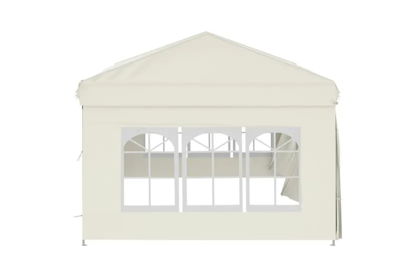 vidaXL 93543 Folding Party Tent With Sidewalls Cream 3x6 M vidaXL 93543 Folding Party Tent With Sidewalls Cream 3x6 M