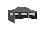 vidaXL 44966 Folding Pop-up Partytent With Sidewalls 3x6 M Anthracite vidaXL 44966 Folding Pop-up Partytent With Sidewalls 3x6 M Anthracite