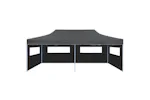 vidaXL 44966 Folding Pop-up Partytent With Sidewalls 3x6 M Anthracite vidaXL 44966 Folding Pop-up Partytent With Sidewalls 3x6 M Anthracite