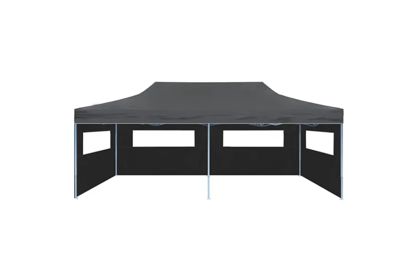 vidaXL 44966 Folding Pop-up Partytent With Sidewalls 3x6 M Anthracite vidaXL 44966 Folding Pop-up Partytent With Sidewalls 3x6 M Anthracite