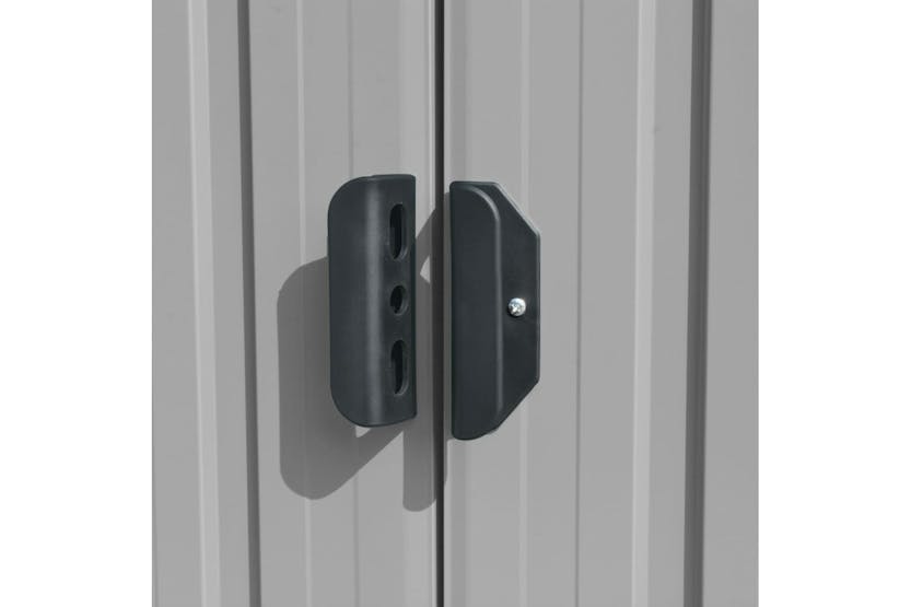 vidaXL 143349 Garden Shed 257x489x181cm Metal Grey vidaXL 143349 Garden Shed 257x489x181cm Metal Grey