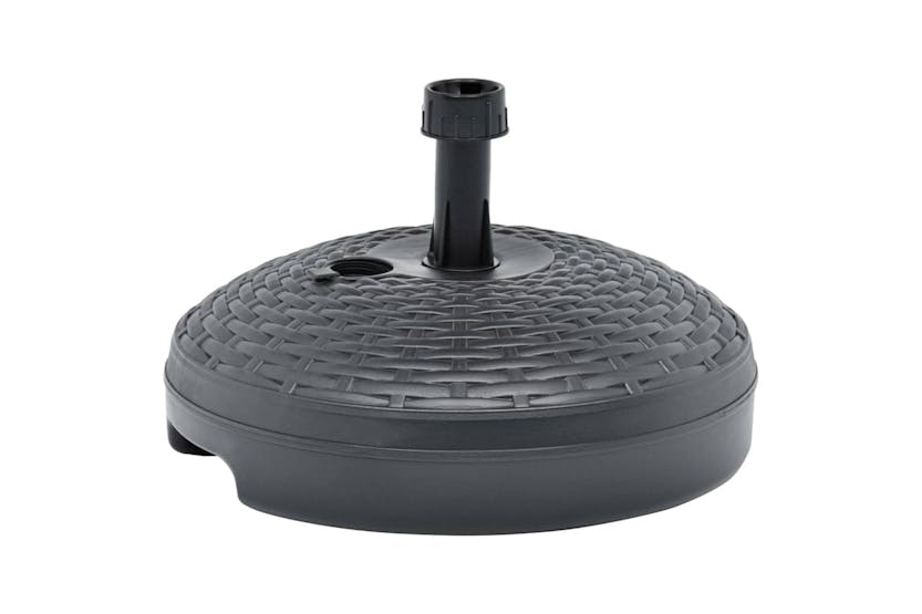 vidaXL 48771 Umbrella Base Sand/water Filled 20 L Anthracite Plastic Rattan vidaXL 48771 Umbrella Base Sand/water Filled 20 L Anthracite Plastic Rattan