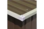 vidaXL 143355 Garden Shed 257x580x181cm Metal Brown vidaXL 143355 Garden Shed 257x580x181cm Metal Brown