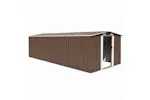 vidaXL 143355 Garden Shed 257x580x181cm Metal Brown vidaXL 143355 Garden Shed 257x580x181cm Metal Brown