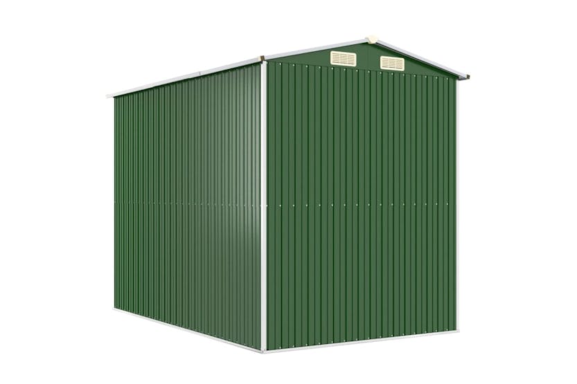 vidaXL 3147428 Garden Shed Green 192x274x223cm Galvanised Steel vidaXL 3147428 Garden Shed Green 192x274x223cm Galvanised Steel