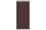 vidaXL 319273 Garden Shed Dark Brown 192x108x223cm Galvanised Steel vidaXL 319273 Garden Shed Dark Brown 192x108x223cm Galvanised Steel