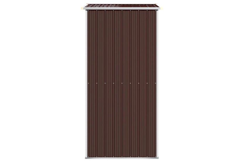 vidaXL 319273 Garden Shed Dark Brown 192x108x223cm Galvanised Steel vidaXL 319273 Garden Shed Dark Brown 192x108x223cm Galvanised Steel