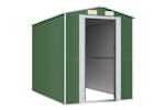 vidaXL 3147428 Garden Shed Green 192x274x223cm Galvanised Steel vidaXL 3147428 Garden Shed Green 192x274x223cm Galvanised Steel