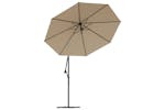 vidaXL 313815 Replacement Fabric For Cantilever Umbrella Taupe 350cm vidaXL 313815 Replacement Fabric For Cantilever Umbrella Taupe 350cm