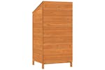 vidaXL 152181 Garden Shed Brown 55x52x112cm Solid Wood Fir vidaXL 152181 Garden Shed Brown 55x52x112cm Solid Wood Fir