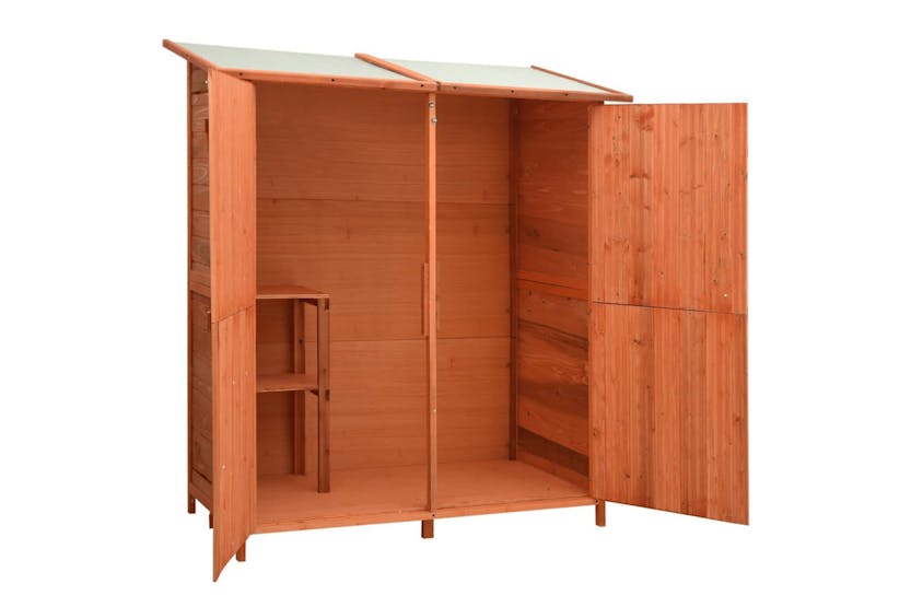 vidaXL 171451 Garden Tool Shed 136x75x160cm Solid Firwood vidaXL 171451 Garden Tool Shed 136x75x160cm Solid Firwood