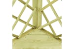 vidaXL 49029 Corner Pergola With Seat 130x130x197cm Impregnated Pinewood vidaXL 49029 Corner Pergola With Seat 130x130x197cm Impregnated Pinewood