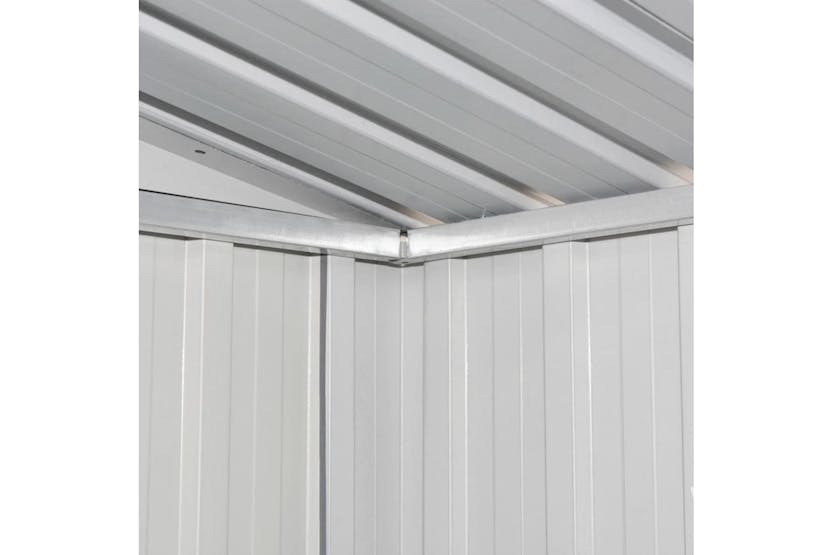 vidaXL 42982 Garden Shed Grey Metal vidaXL 42982 Garden Shed Grey Metal