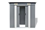 vidaXL 42982 Garden Shed Grey Metal vidaXL 42982 Garden Shed Grey Metal